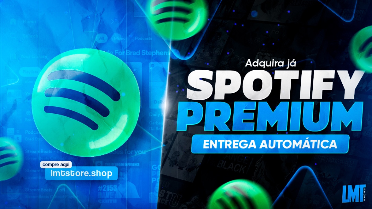 Conta Spotify Premium - 3 Meses