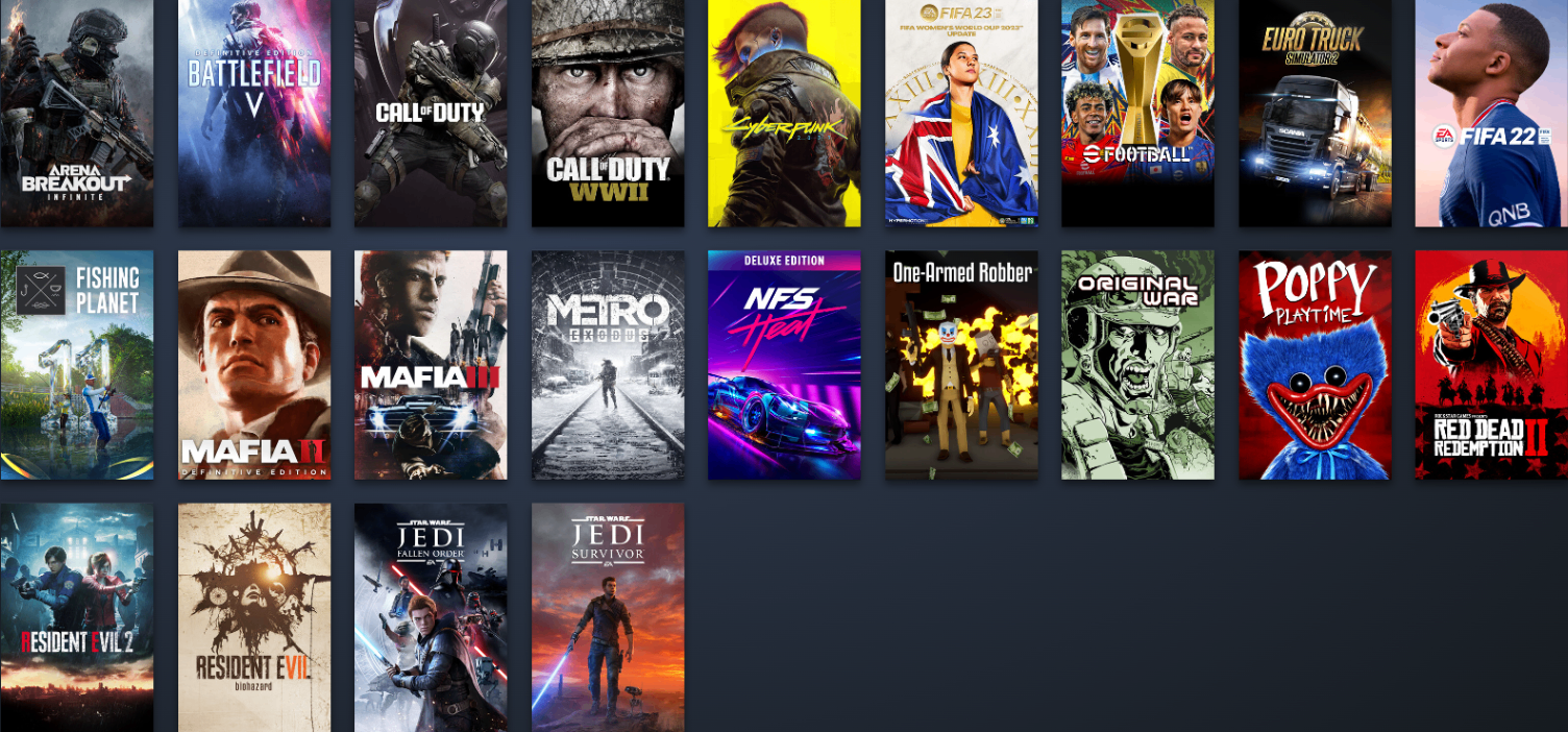 Conta Steam | 42 Jogos | Nível 10 | Cyberpunk 2077 + Call of Duty®: WWII