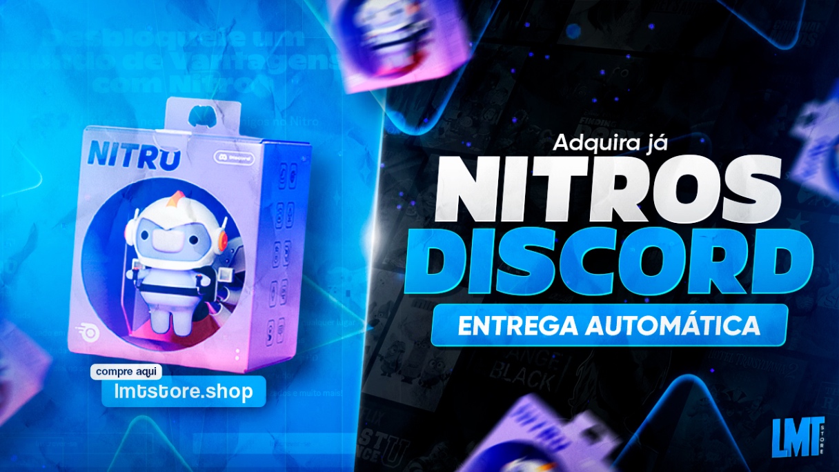 Código Discord Nitro - 3 Meses