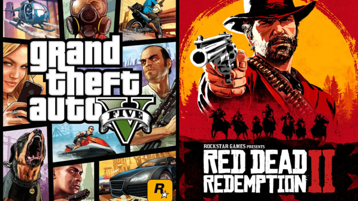 Grand Theft Auto V + Red Dead Redemption 2